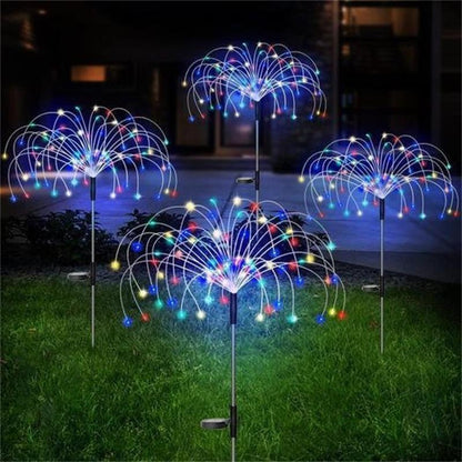 ✨Waterproof Solar Garden Fireworks Lamp ✨ [Buy 2 Get 1 Free - Free Shipping]