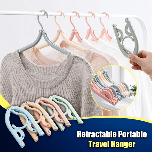 Retractable Portable Travel Hangers 10pcs