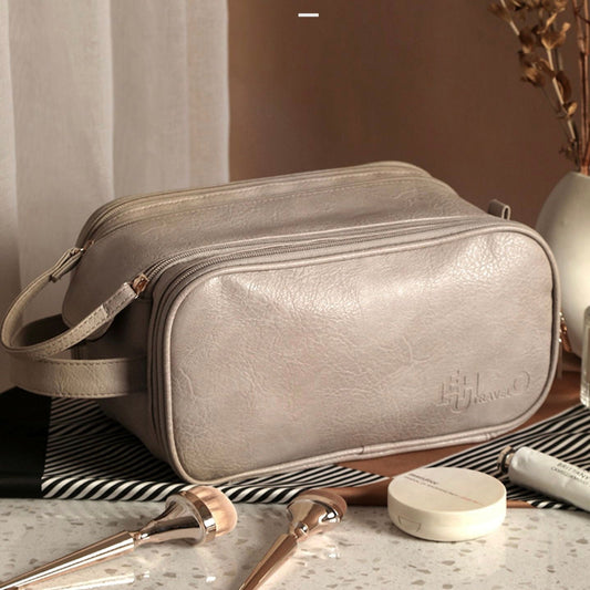 Eight-Partition Large Capacity Cosmetic Bag