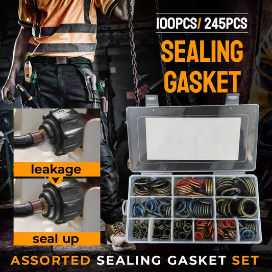 ✨Limited Time Offer ✨Pousbo® 100pcs/ 245pcs Assorted Sealing Gasket Set