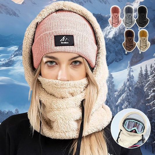 (Christmas Sale-50%OFF🎄) Sherpa Hood Ski Mask