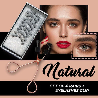 (💖Christmas Hot Sale) REUSABLE  MAGNETIC EYELASH KIT