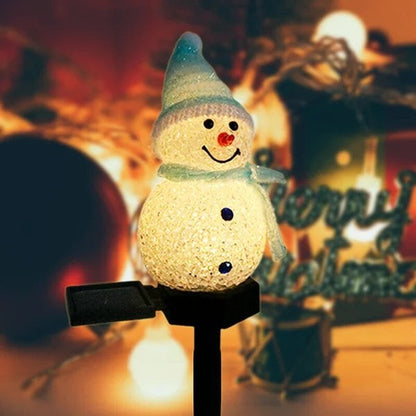 🎄Christmas Sales - Waterproof Solar Snowman Lamp🔥🔥🔥