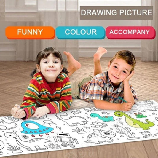 🎁The best gift for kids - Children's Drawing Roll