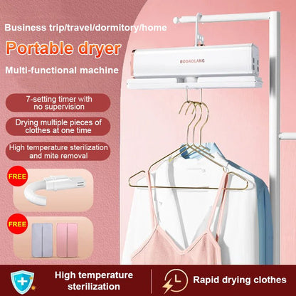 😍[Foldable, energy-saving, mite-removing] Home Portable Dryer🔥🔥