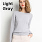 [Best Gift For Her] Faux Cashmere Crew Neck Sweater