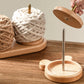 Wood Spinning Yarn Holder with Twirling Mechanism