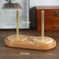 Wood Spinning Yarn Holder with Twirling Mechanism