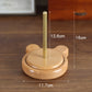 Wood Spinning Yarn Holder with Twirling Mechanism