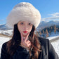 🎁Warm Gift 👒- Women's Warm Fashion Synthetic Rabbit Fur Fisherman Hat