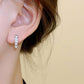 Top quality-copper plus zircon Earrings