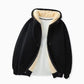 Men’s Thickened Faux Cashmere Hoodie Cardigan - Great Gift