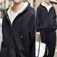 Men’s Thickened Faux Cashmere Hoodie Cardigan - Great Gift