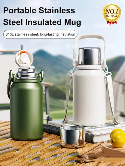 Portable Stainless Steel Insulated Cup（free shipping）