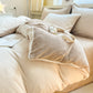 [Warm gift] Thickened plush 4-piece sheet set