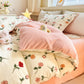 [Warm gift] Thickened plush 4-piece sheet set