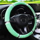 Cozy Car Plush Wheel Cover