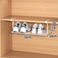 Stainless Steel Multifunctional Clip-on Shoe Rack for More Space for Shoe Cabinet