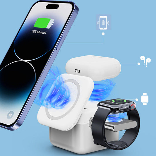 🔥3-in-1 Wireless Charger for iPhone/ Apple Watch/ AirPods