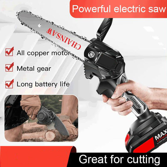 Compact and portable, unlimited power, portable and powerful chainsaw