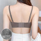 Comfortable Gathering Large-Looking No Steel Ring Bra