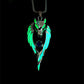 Wolf Soul Necklace -- (luminous)