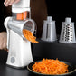 🔥NEW YEAR SALE 50% OFF+FREE SHIPPING🔥Multifunction Kitchen Vegetable Manual Rotary Chopper Set - with 5 Blades
