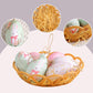 6pcs Easter Hanging Egg with Basket