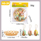 6pcs Easter Hanging Egg with Basket